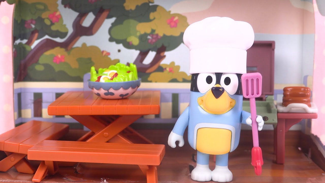 Bluey Barbecue Jouet Grillades Jeu d&rsquo;Imitation