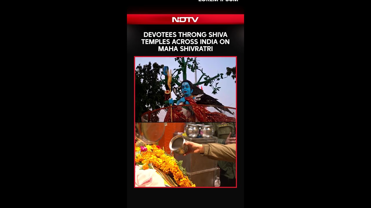 Maha Shivratri 2026: Devotees Throng Shiva Temples Across India On Maha Shivratri