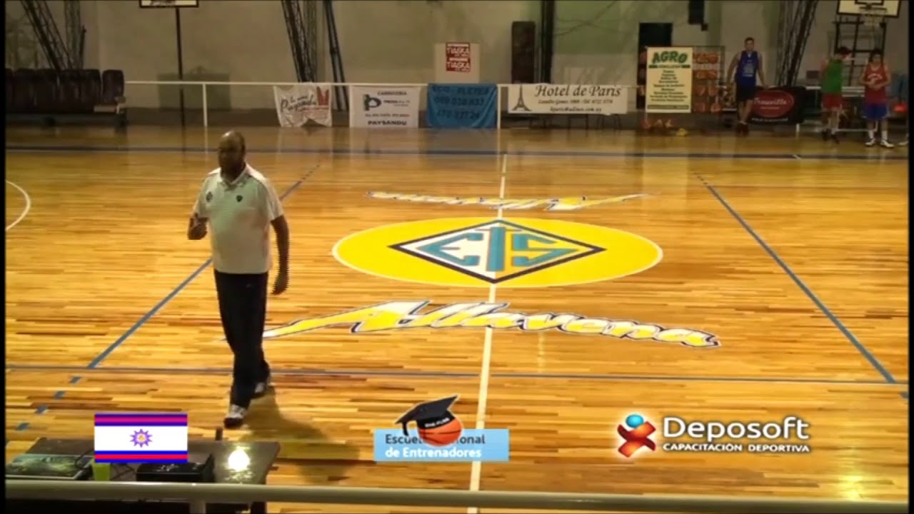 Curso Basquetbol. Defensa presion. Saltar y cambiar diserta Fernando Cabrera