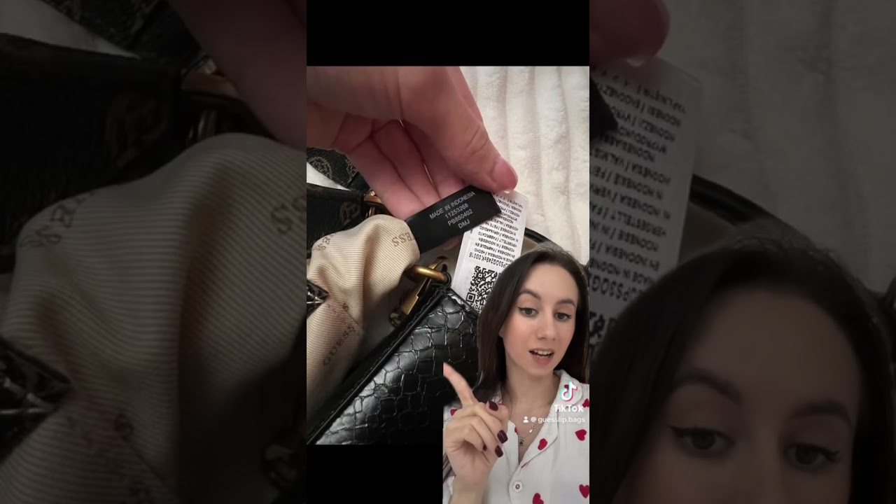 Как определить оригинал или копия сумка Guess Байер тг:guesslip