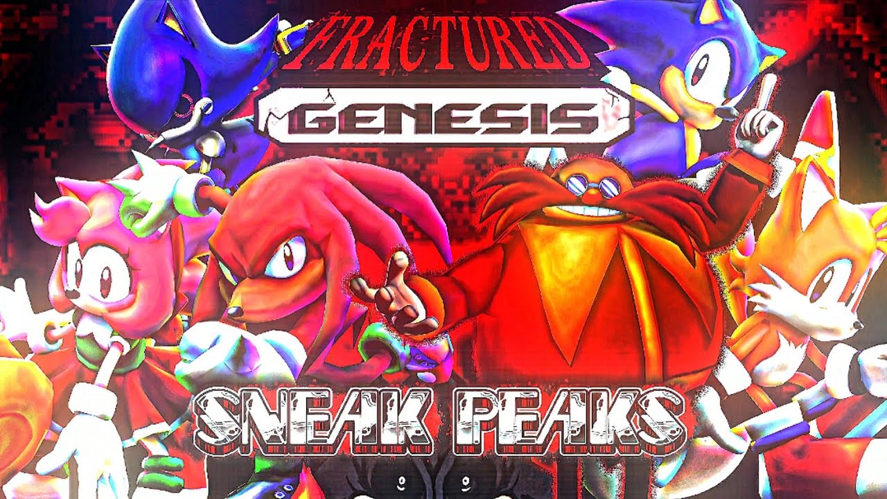 FRACTURED GENESIS | THE NEW ASYMMETRIC SONIC.EXE GAME ON ROBLOX