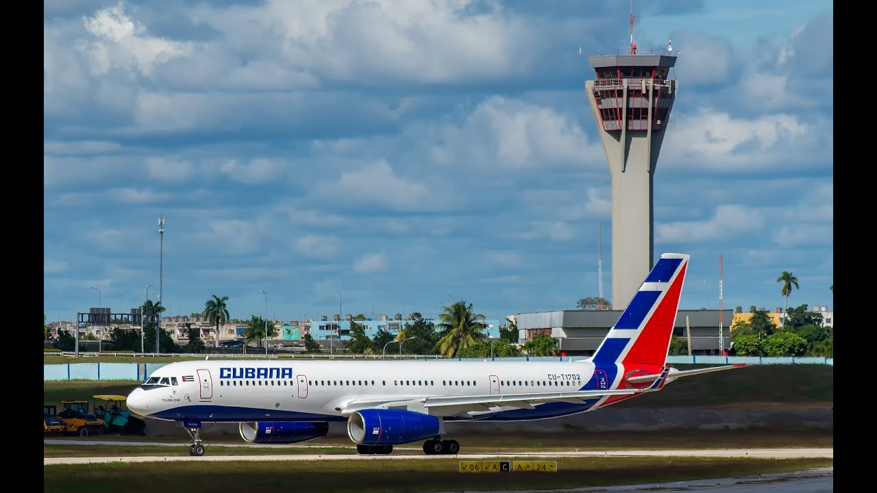 Opening 2024 plane spotting season at Havana International Airport (includes TU204 & A340-200)