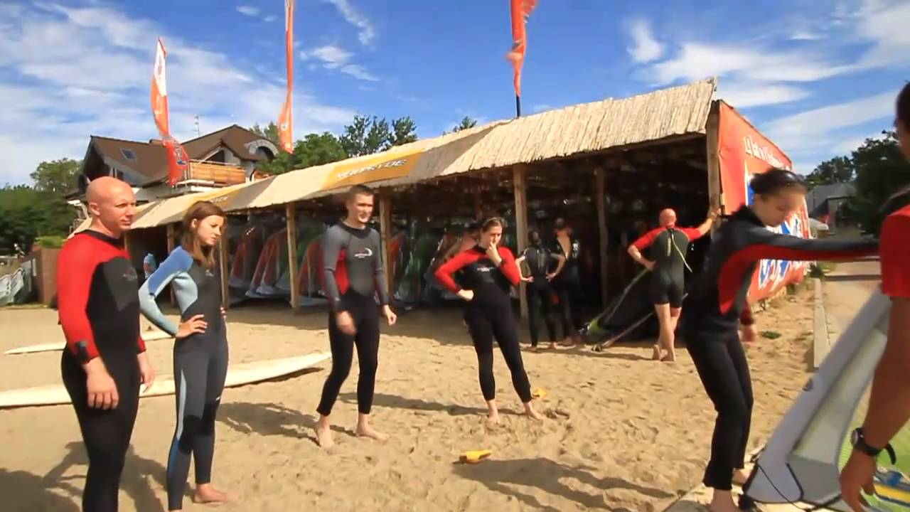 KURS WINDSURFINGU - 07.2010 - Fun Surf CHAŁUPY
