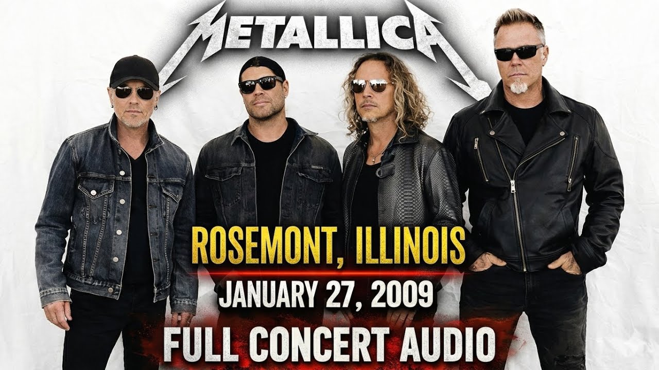 Metallica Live in Rosemont, IL – January 27, 2009 (Full Concert Soundboard Audio - Night #2)