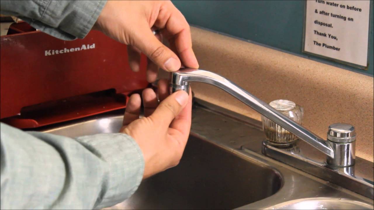 Installing a Faucet Aerator