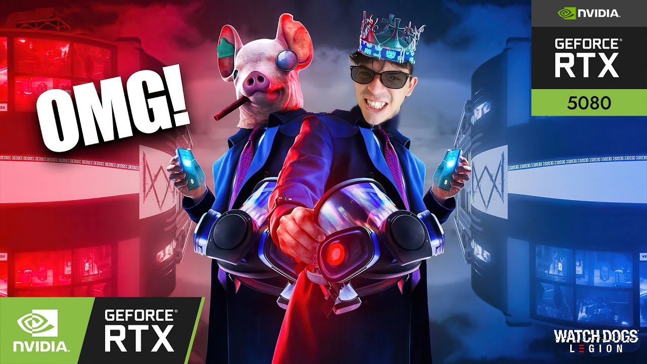 Watch Dogs Legion | RTX 5080 + ASUS ROG Strix G16 ( Ultra Settings Gameplay )