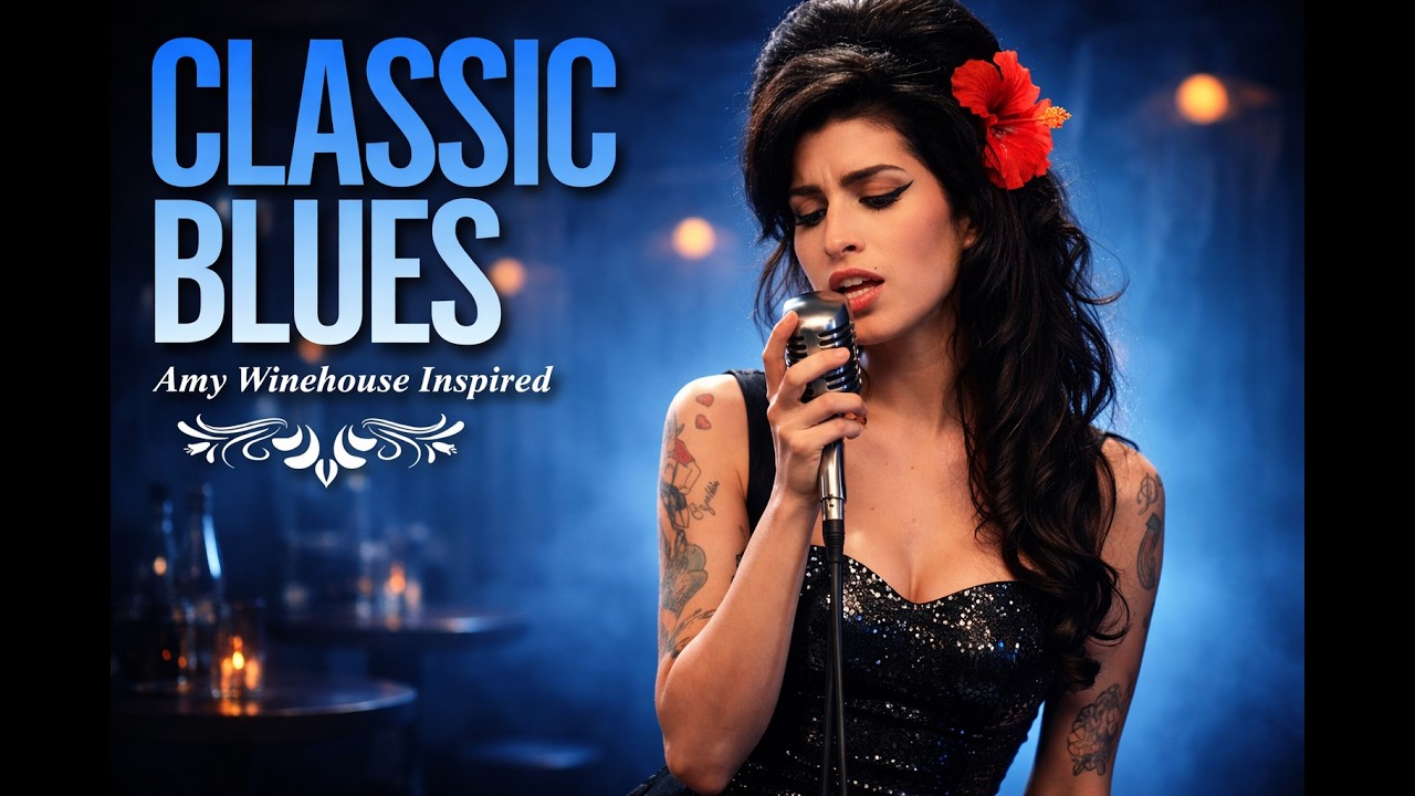 Amy Winehouse & Ray Charles Inspired &ndash; Classic Blues Rock Experience | Full Album Romantic Blues