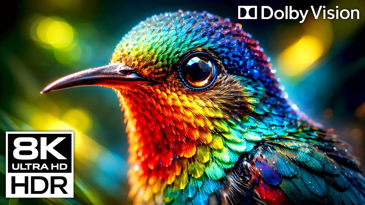 Unreal 8K HDR 240fps | Dolby Vision OLED Demo (8K/4K TV Video)