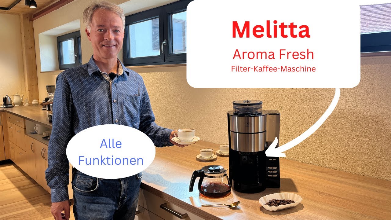 Melitta Aroma Fresh - mit Mahlwerk - Alle Funktionen - Wirklich gut?