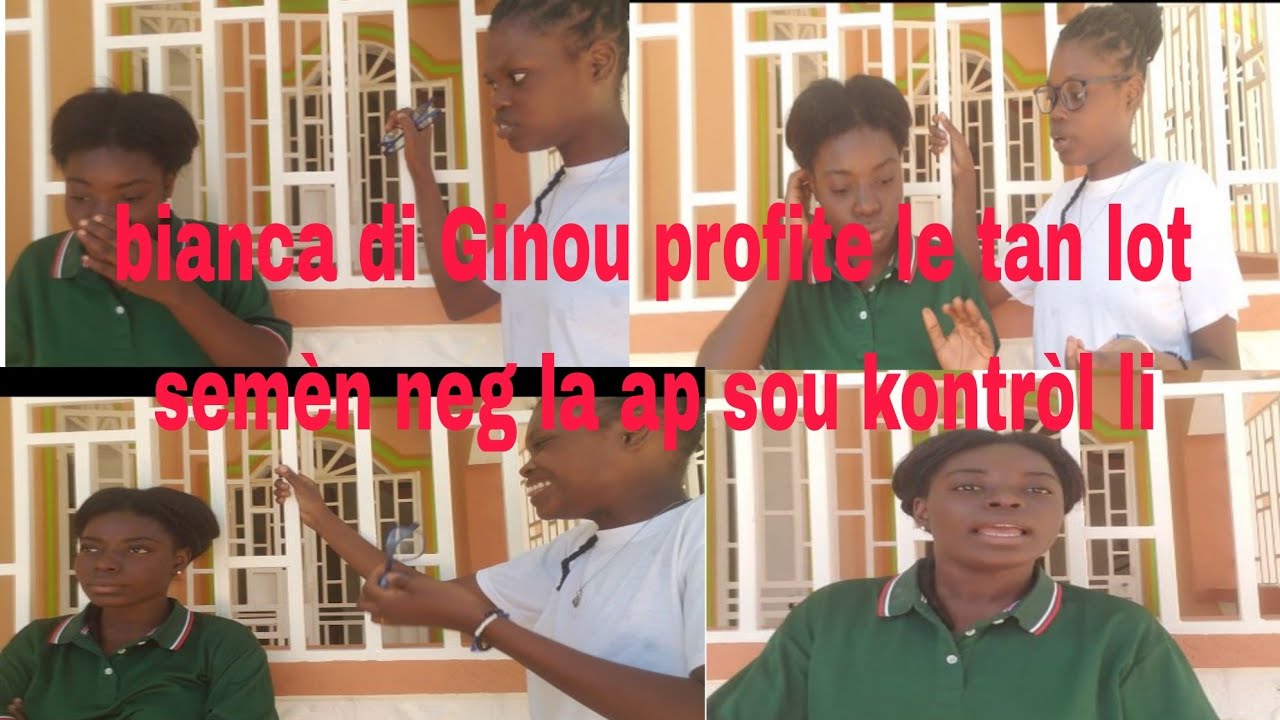 Bianca al fè gwo zen AK ginou lakay li pou Da_G