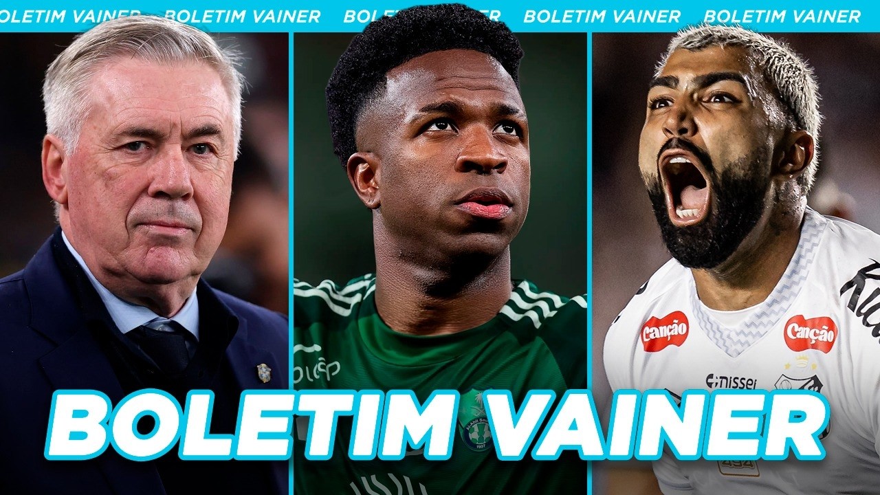 VINI JR FORA DO REAL MADRID?│SELEÇÃO RENOVARÁ COM ANCELOTTI e+ - Boletim Vainer