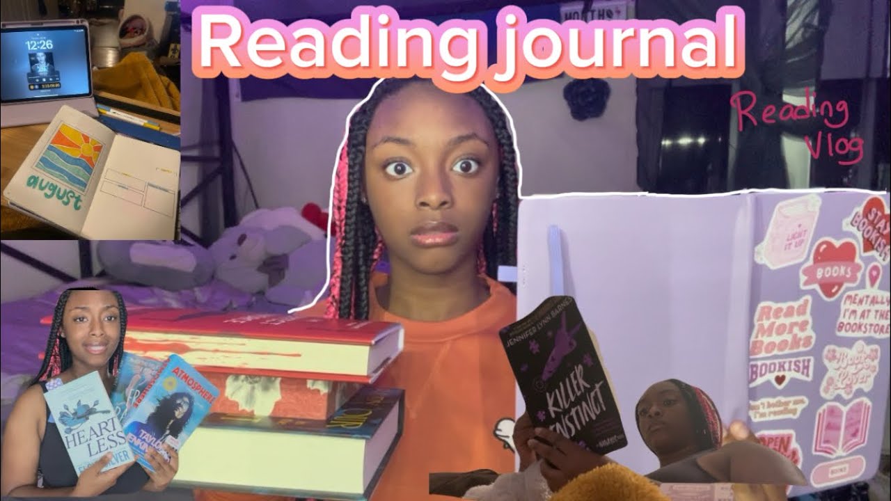 Reading journal chooses my reads for a week|reading vlog|mini book haul|coloring|spoiler free|📖💕