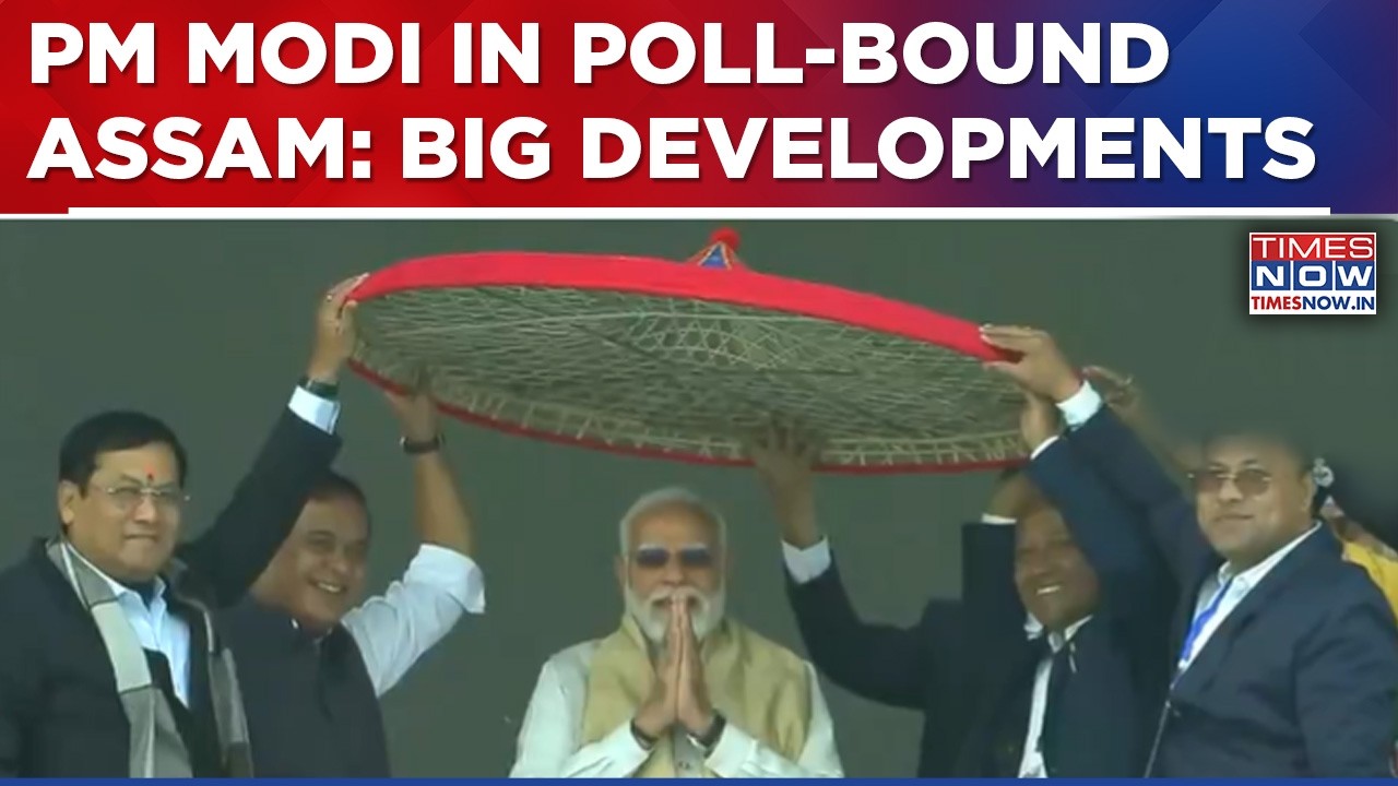 PM Modi In Assam: Big Boost To Border Infra Near China Border | Rafales, Sukhoi-30s Soar At Air Show