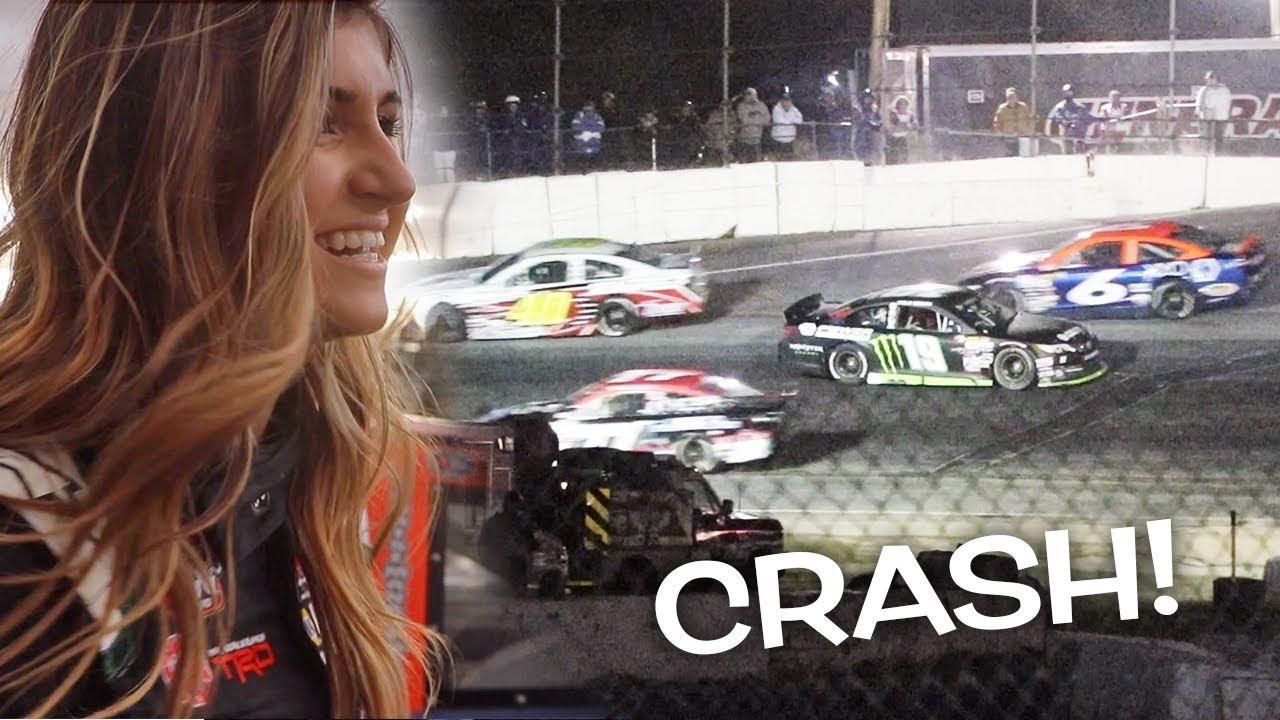 I GOT TAKEN OUT! Hailie Deegan Last Lap Pass!