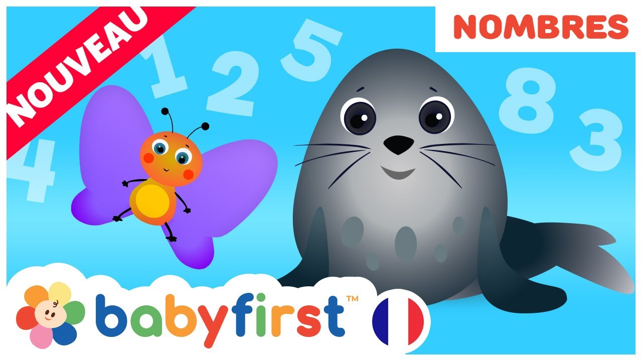 Les nombres autour du globe - Deux Ours | apprendre les chiffres | 1 à 10 | BabyFirst Français