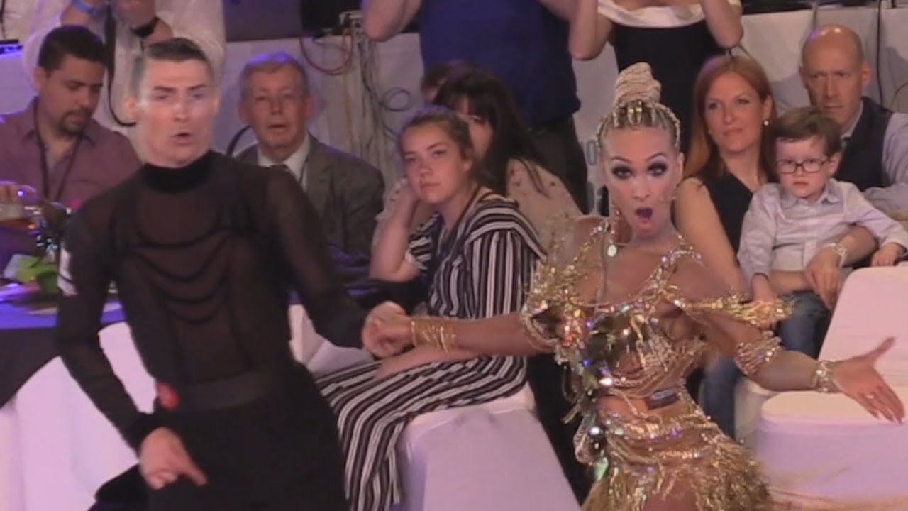 Marius-Andrei Balan - Kristina Moshenskaya, GER - European Championship Latin Adult 2019 | Solo Jive