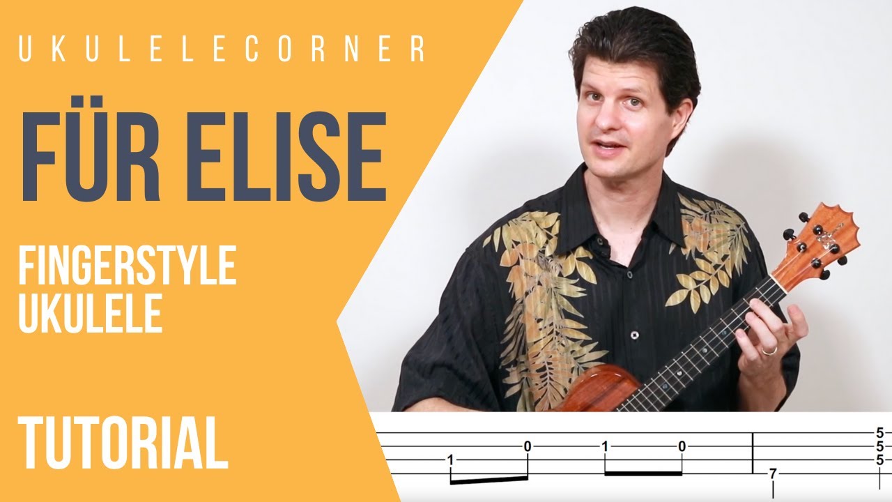 Für Elise for Fingerstyle Ukulele - Tutorial