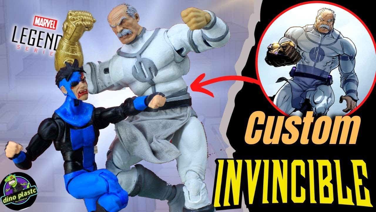 Custom conquest invincible Marvel Legends!!!!!!!#invencible