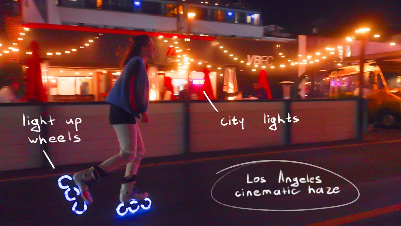 Venice to Santa Monica | Skating with Luminous Wheels