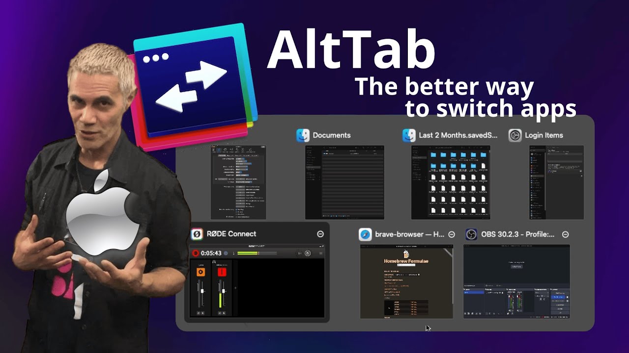 AltTab &mdash; более графический способ переключения приложений в macOS [пошагово]