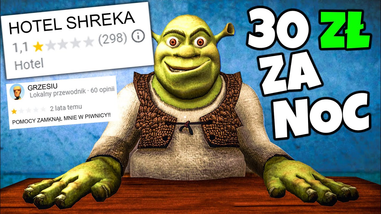 ❄️ NOC W NAJGORSZYM HOTELU NA ŚWIECIE.. | 5 Nocy w Hotelu Shreka |