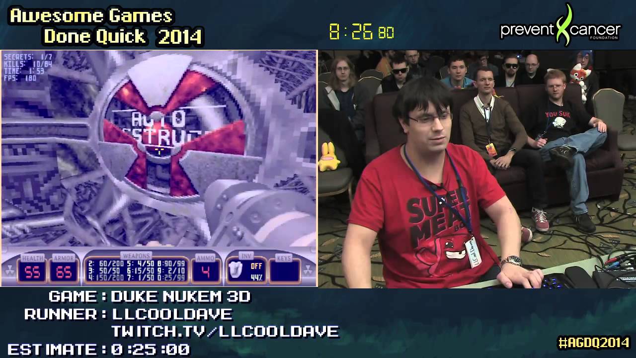 Duke Nukem 3D :: SPEED RUN (0:12:43) [PC] Live by LLCoolDave #AGDQ 2014