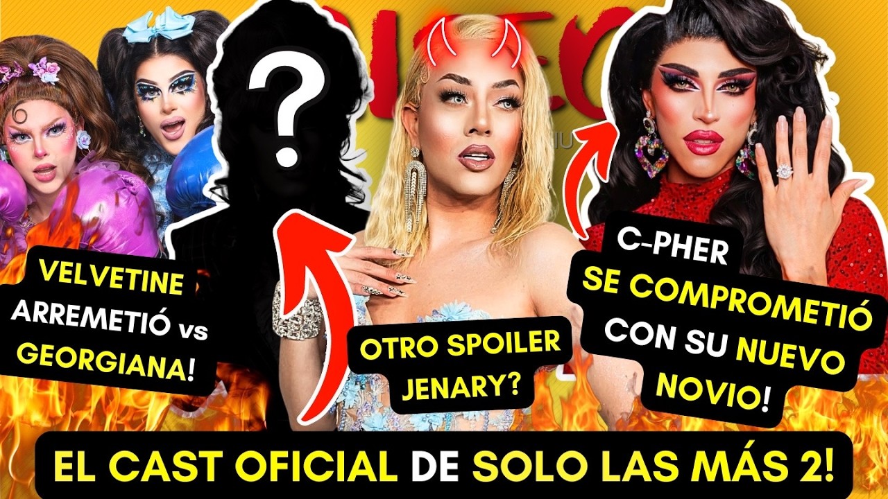 🔴 JENARY SOLT&Oacute; EL CAST de SLM2! C-PHER COMPROMETIDA! VELVETINE ARREMETE 🆚 GEORGIANA! PAPER NO MINTI&Oacute;