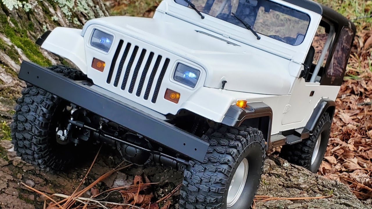 FMS ROC HOBBY MASHIGAN JEEP WRANGLER YJ TRAIL RUN  SOUTH TOE RIVER NC