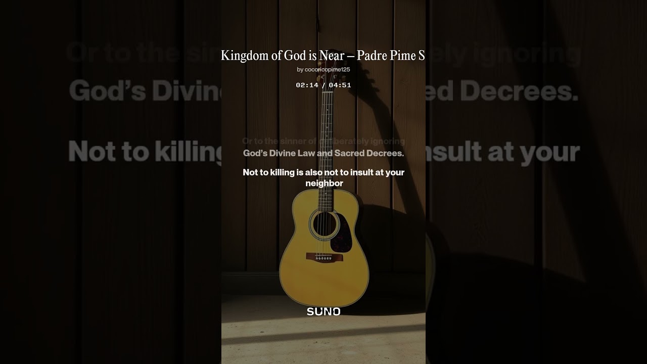 The Kingdom of God is Near – Padre Pime Songs 3