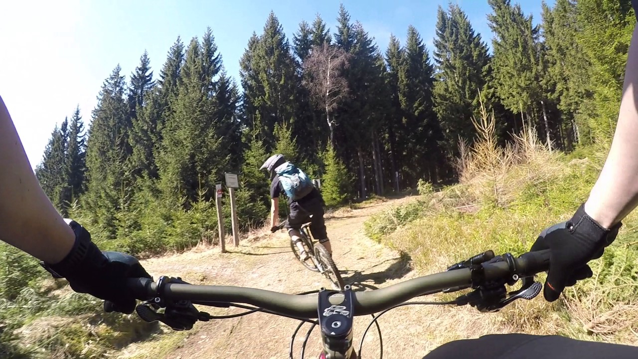 Trailcenter Rabenberg 2Mountain Saisoneröffnung mit Ennos Cam 01.04.17