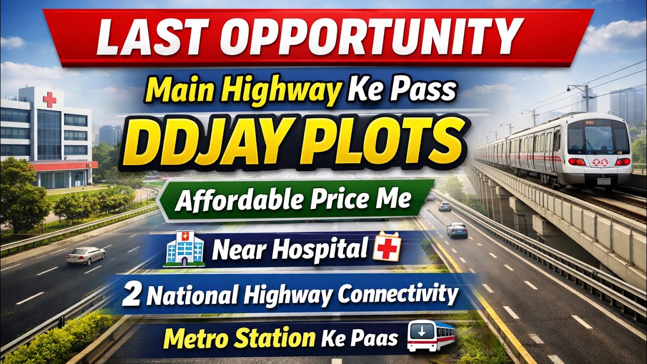 DDJAY plots in Sonipat | Affordable Plots Near Highway | Secure Your Future Today #ddjayplots #plots