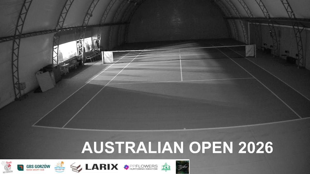 Australian Open gorzowski szlem - kort stalowy