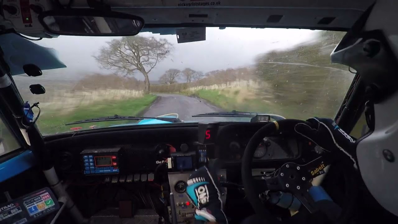 Legend Fires North West Stages - SS7 - Matt Turner & Fiona Crump - Almost Crash and Actual Crash