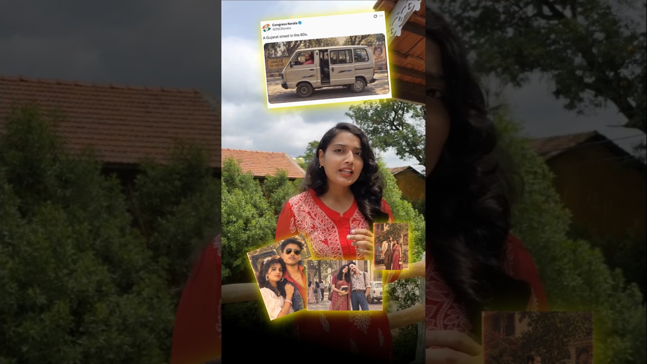 80s AI Trend Turns Into a Congress vs BJP Meme War #80s #80strend #trending #bjp #congress #aitrend