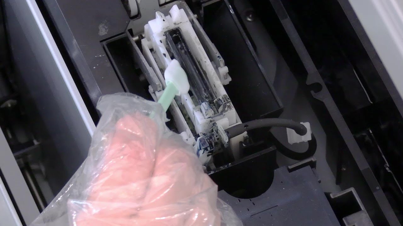 Cleaning the Suction Cap (Epson SC-F1000 Series CMP0468-00)