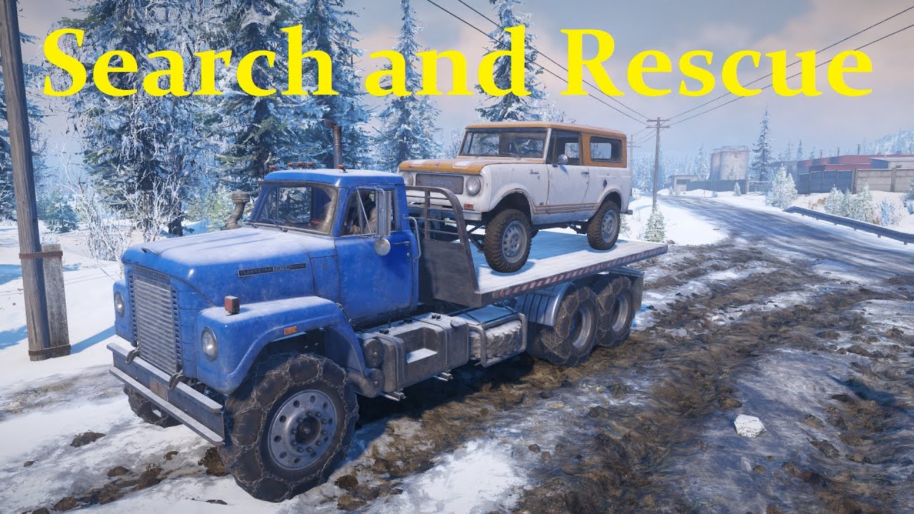 SnowRunner, Search and Rescue