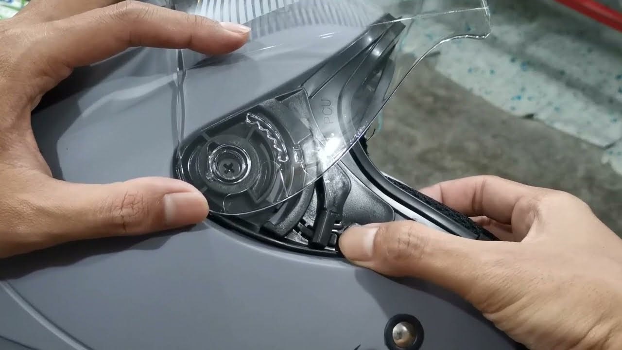 Cara Lepas dan Pasang Kaca Helm G2 Optimax 2 Kaca