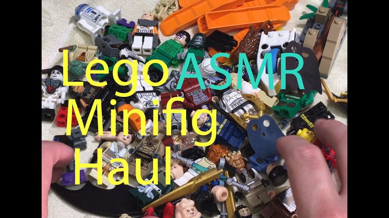 Lego Minifigure Thrift Store Haul , ASMR Relaxing Soft spoken