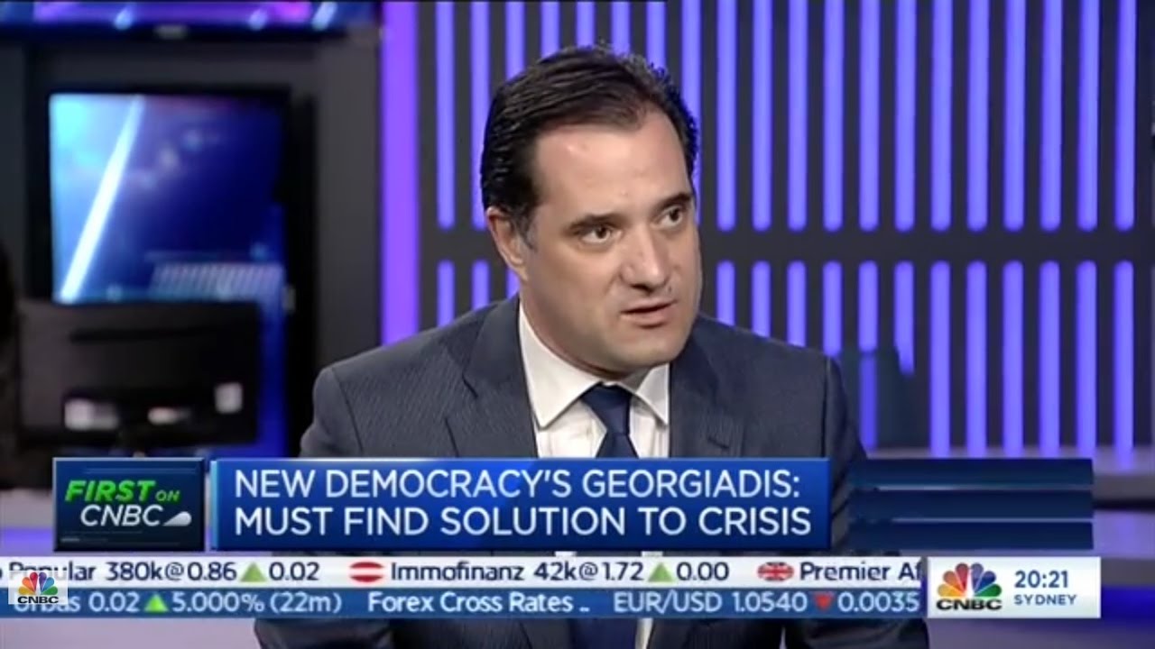 Συνέντευξη του Άδωνι Γεωργιάδη live στο CNBC 01/03/2017