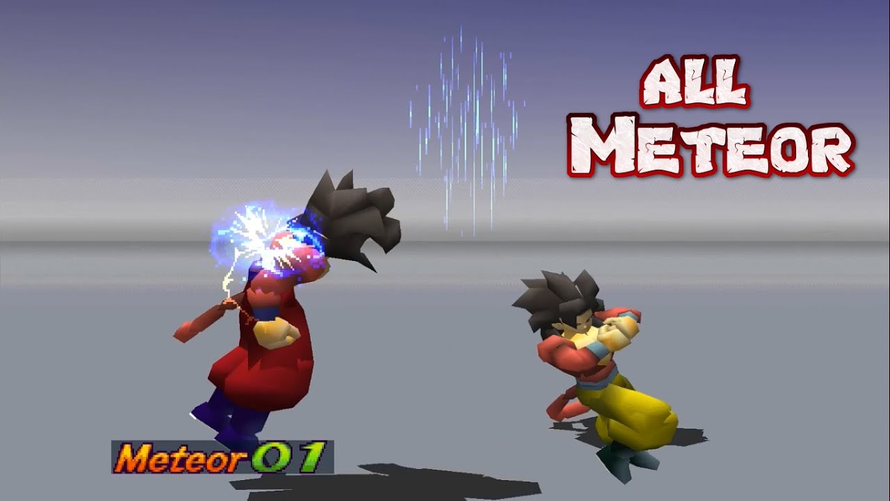 All Meteor Combo 3X - Dragon Ball GT : Final Bout PS1