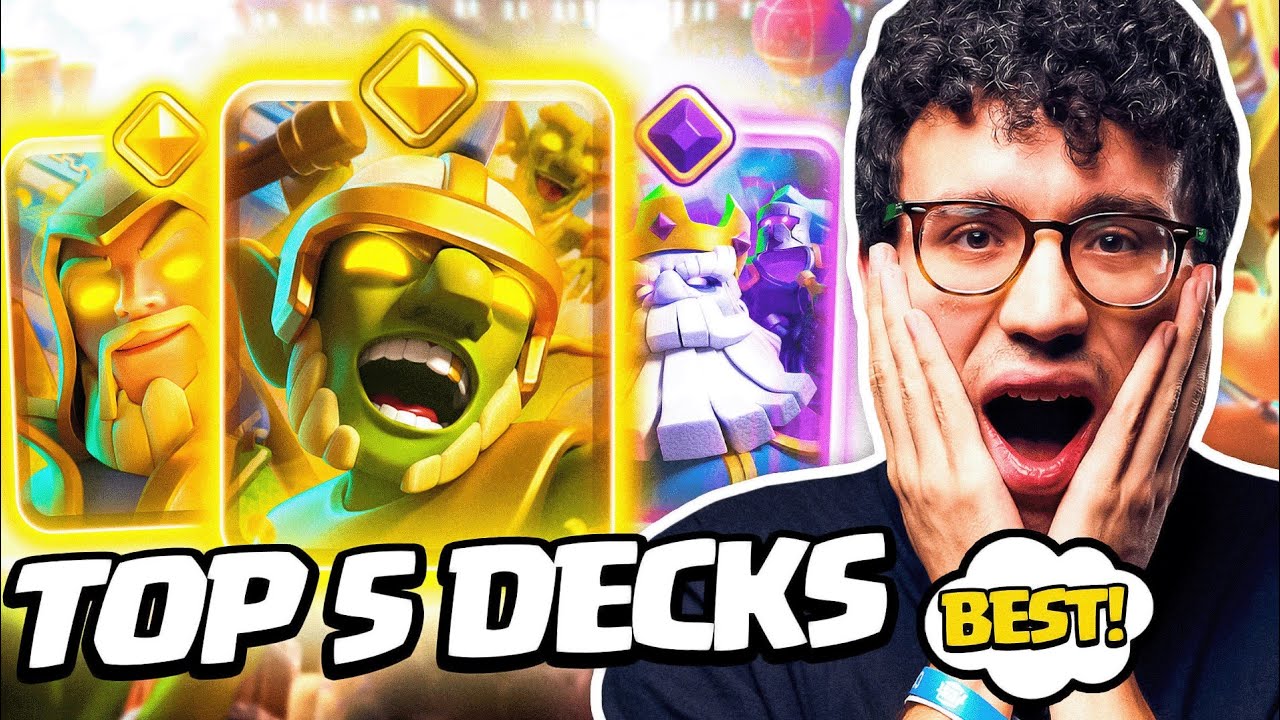 TOP 5 DECKS NUOVO META E TOP 2 ITALIANA! (FEBBRAIO 2026) - CLASH ROYALE ITA