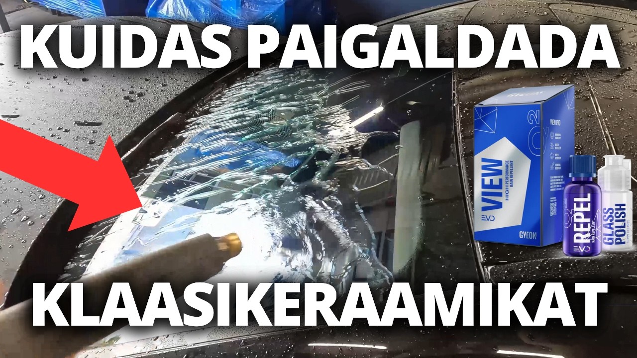 Kuidas paigaldada Gyeon View EVO Klaasikeraamikat?