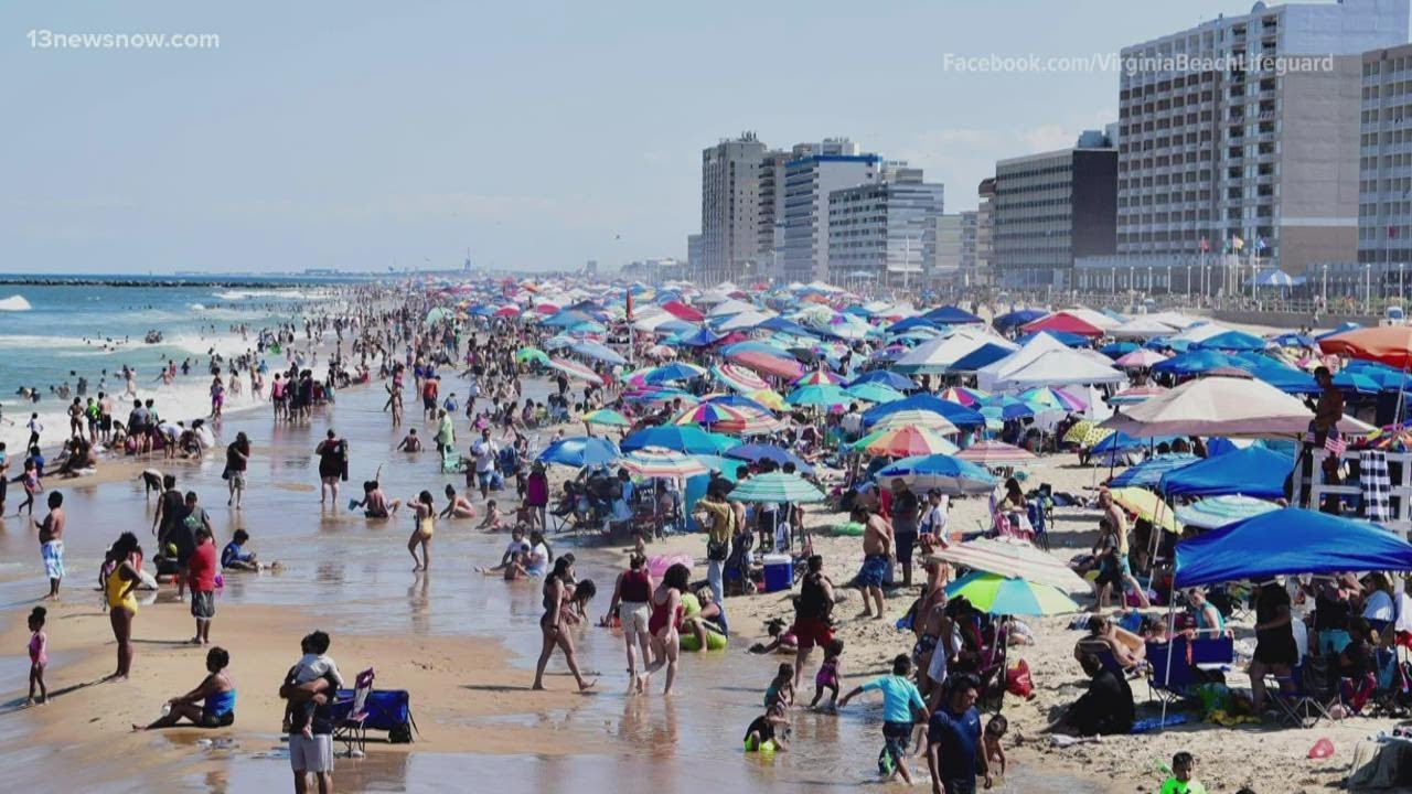 Virginia Beach Oceanfront Sees Busiest Weekend in Decades