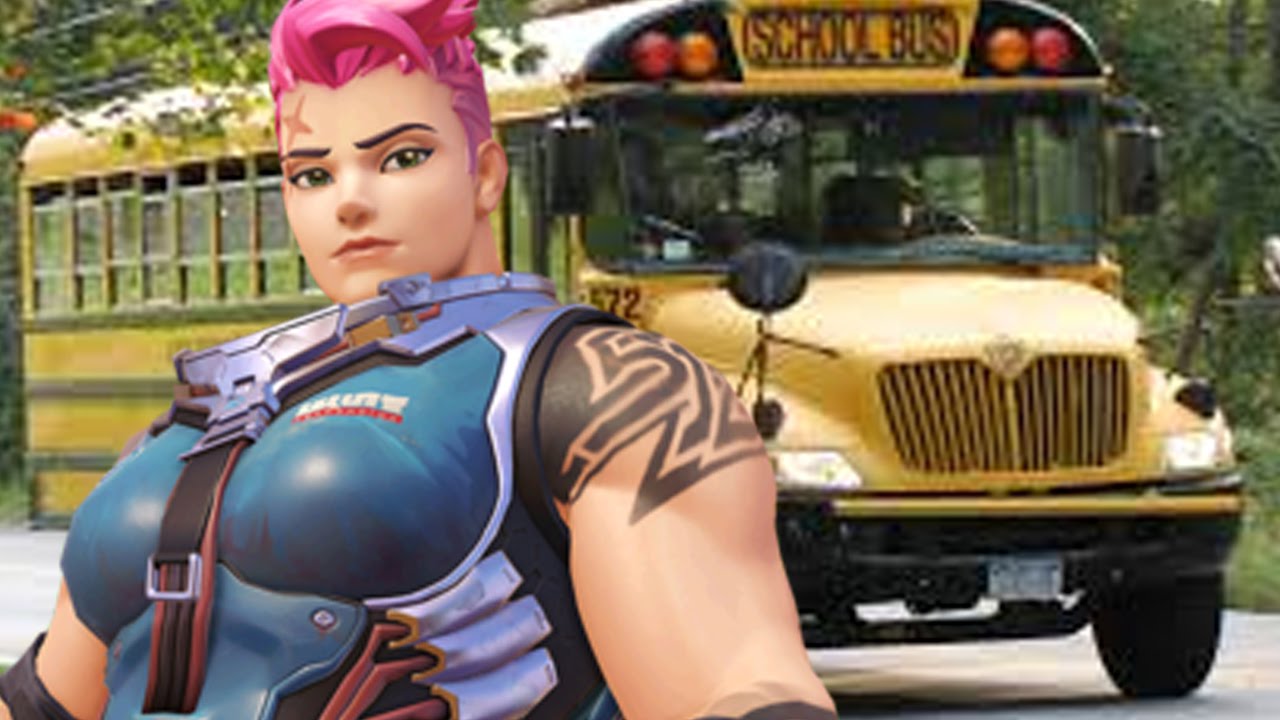 Zarya is a Bully