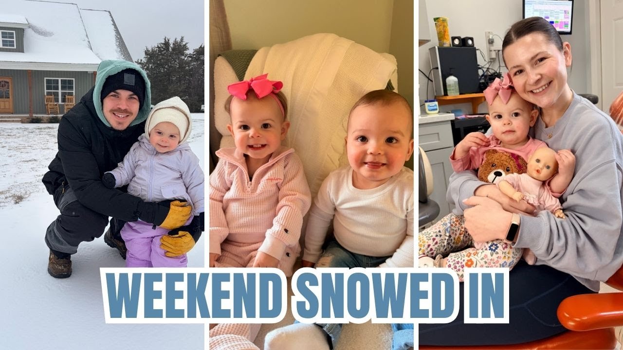 We Got Snowed In... Baby's First Dentist Appointment & Snowstorm Prep