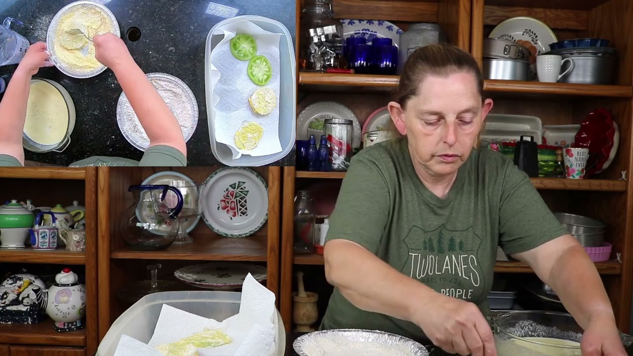 Fried green tomato BLT!