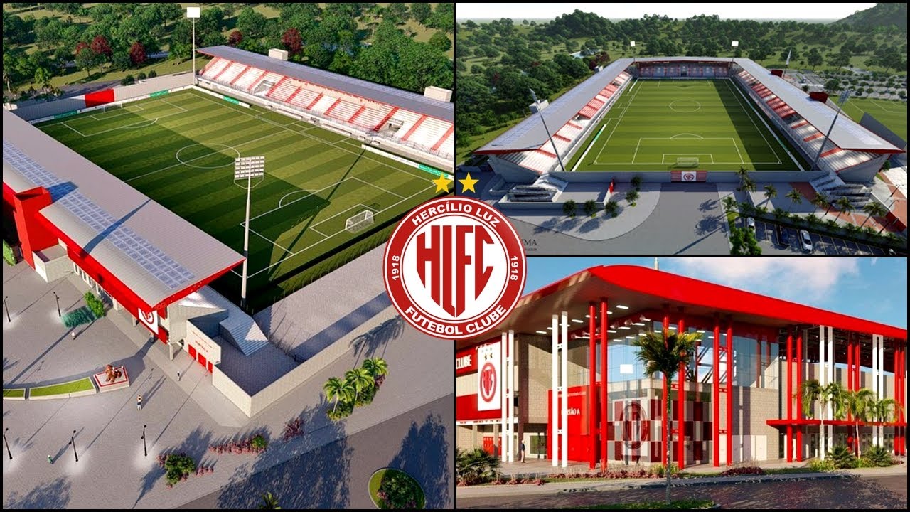 Confira a SUPER ARENA que ESTÁ SENDO CONSTRUÍDA pelo HERCÍLIO LUZ FC! Uma das MAIS MODERNAS do SUL!