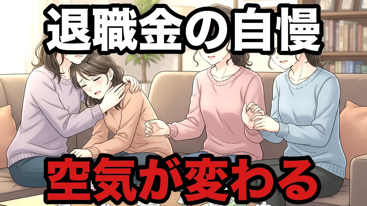 退職金の自慢で空気が変わった｜友達の顔が見えた日