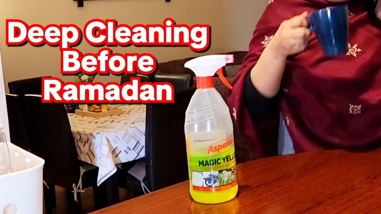 Deep Cleaning Day Before Ramadan | Ghar ka kona kona saaf & DECLUTTER| 