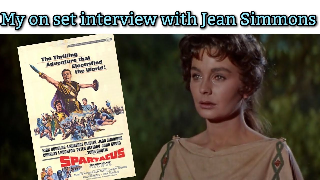 My exclusive Spartacus on set interview with Jean Simmons from 1960! 